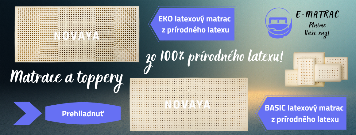 Matrace z prírodného latexu