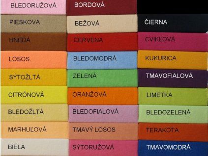 Froté plachta 90x200 a 180x200 – mäkká a savá posteľná plachta pre maximálne pohodlie