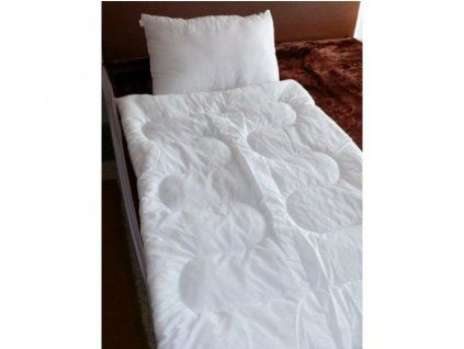 Detský vankúš 45x65 cm biely – 100 % bavlna pre jemnú a bezpečnú podporu