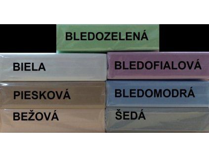 Jersey plachta 140x200 a 160x200 – elastická a priedušná posteľná plachta pre maximálny komfort