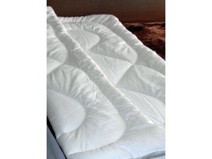 Paplón 135x220 zimný biely mikro – hrejivý a ľahký paplón pre zimné mesiace
