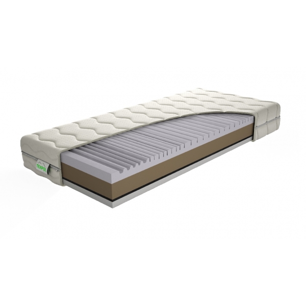 Fotografia produktu: TEXPOL Obojstranný matrac PEGAS COMFORT Rozmer: 200x200, Poťahová látka: SAFR
