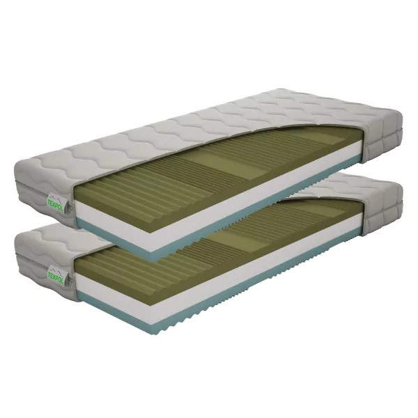 Fotografia produktu: TEXPOL Obľúbený PUR matrac NOA 1+1 (AKCIA) Rozmer: 200x90, Poťahová látka: Protective