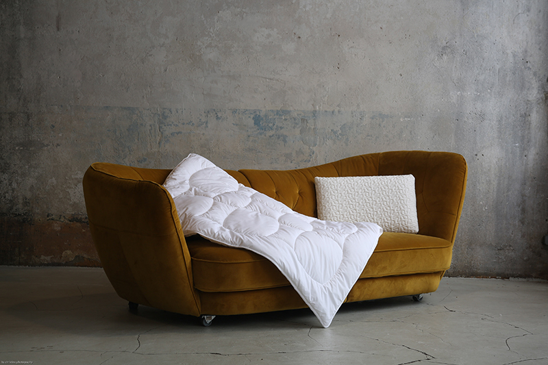Fotografia produktu: Hilding Anders Luxusný set prikrývky a vankúša z kašmírového ovčieho rúna a BIO bavlny Rozmer vankúša: 50 x 70 cm, Rozmer prikrývky: 135 x 220 cm