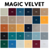 Poťahová látka MAGIC VELVET – zamatová tkaná látka v širokej palete farieb s vysokou odolnosťou voči kvapalinám a poškriabaniu